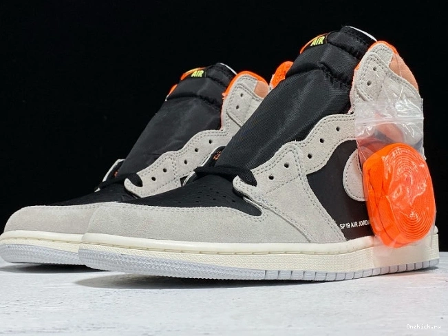 One Kick Neutral Jordan High Retro 555088-018 1 OG Air Grey 0725